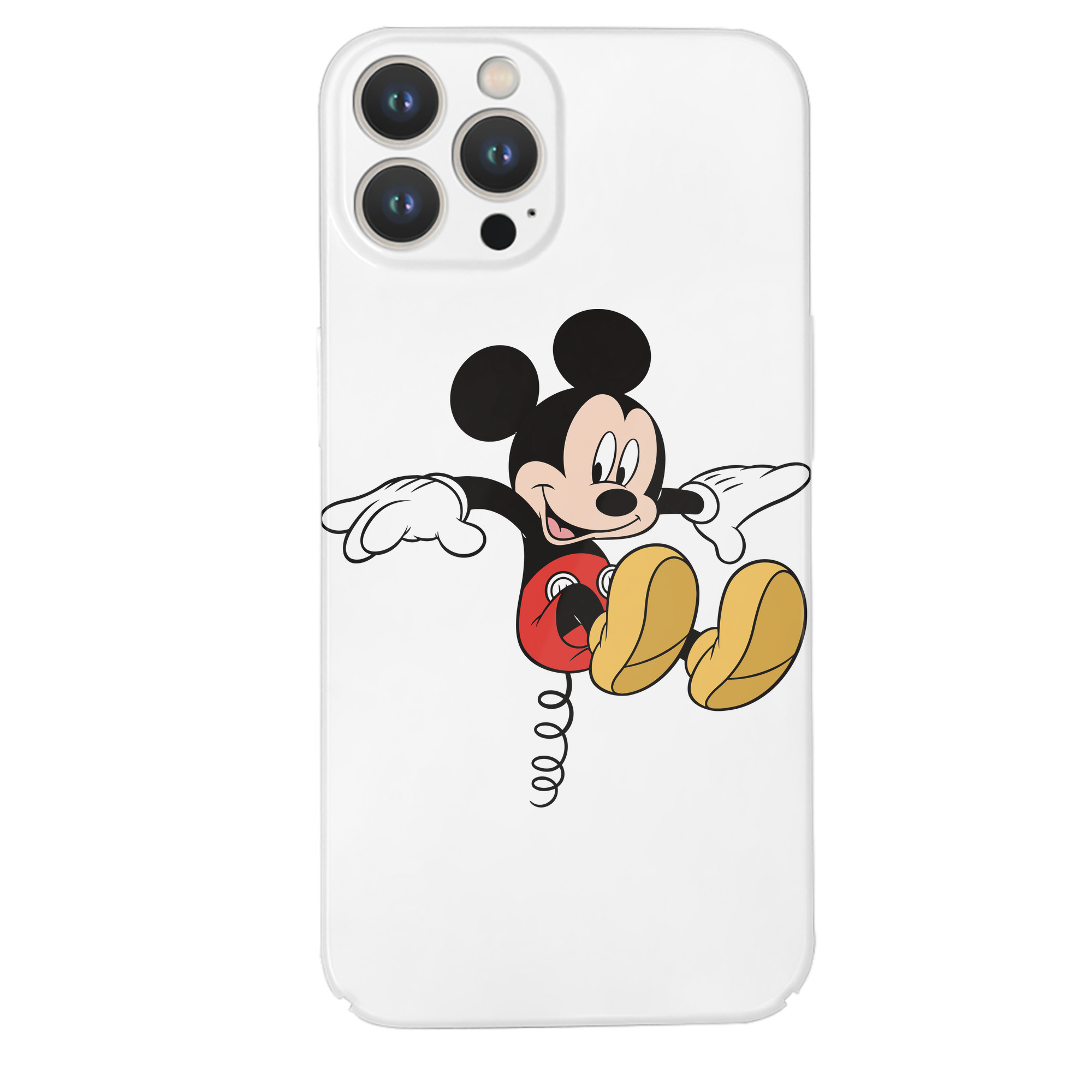 （画像用） ミッキーマウス Mickey Mouse 【iPhone 14シリーズ対応】ハードケース